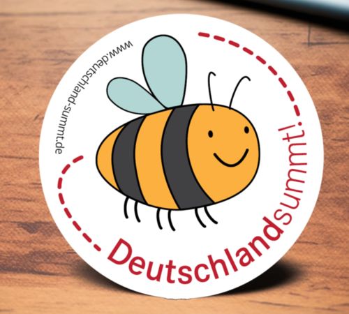 Rundsticker „Deutschland summt!“