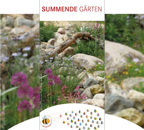 Cover: Folder „Summende Gärten“